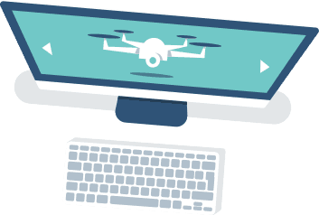 Online Drone Training