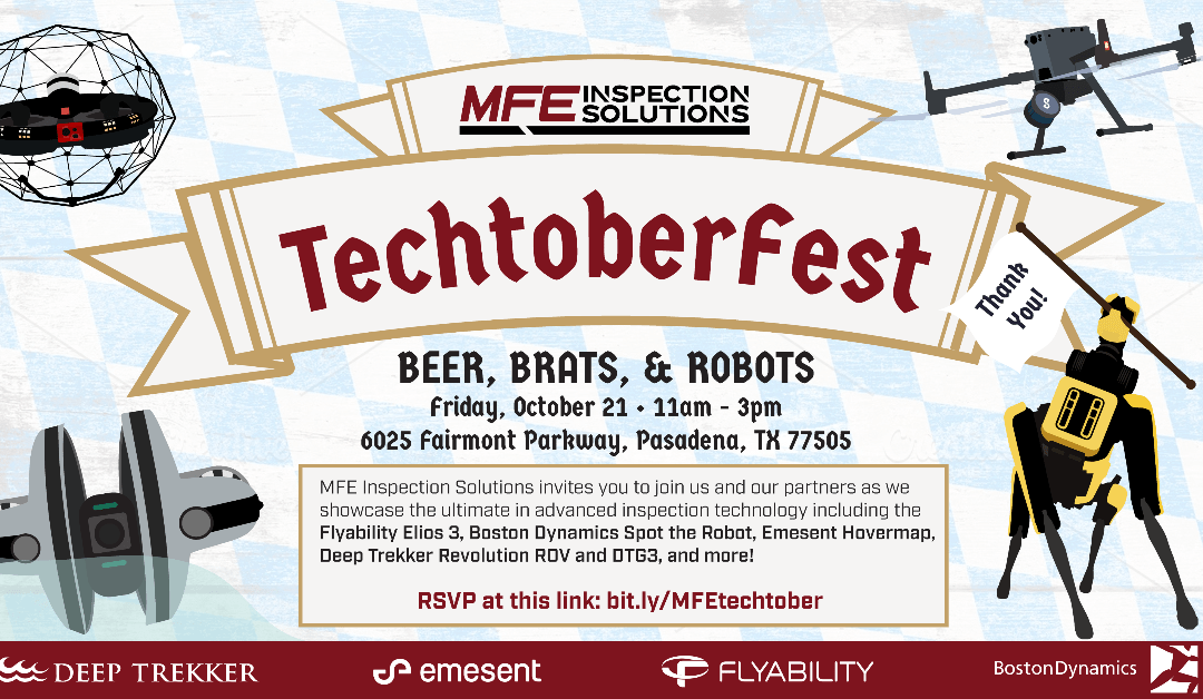 MFE Inspection Solutions Announces Techtoberfest! A Technology Showcase & Customer Appreciate Event