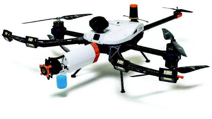 Voliro T Ultrasonic Inspection Drone