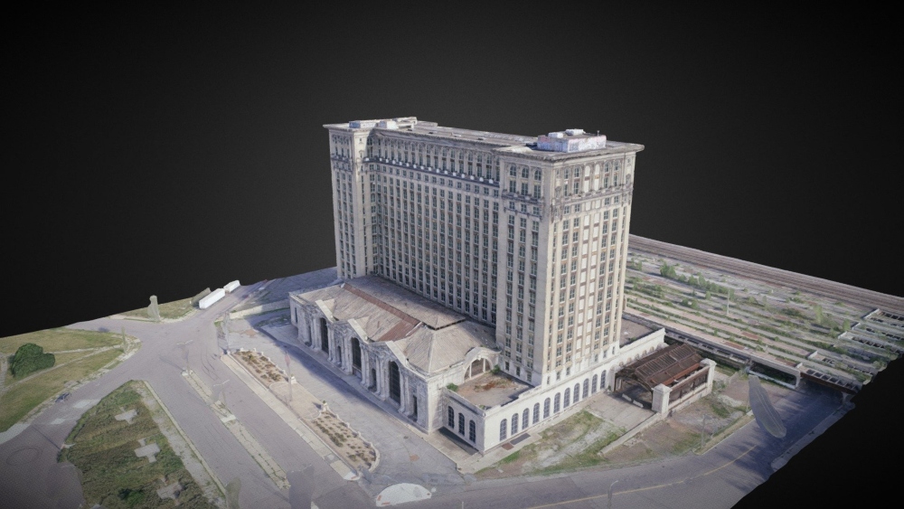 drone-3d-model-architecture