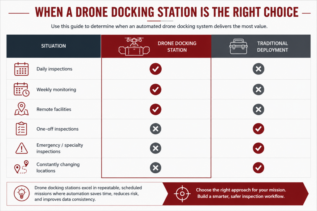 Drone docking station comparison guide
