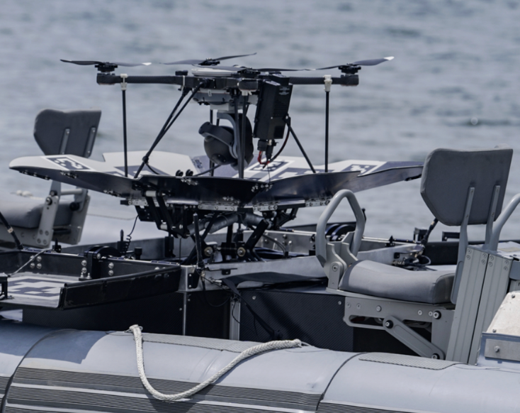 Launch UAV from vessels and vehicles with SkyCarrier