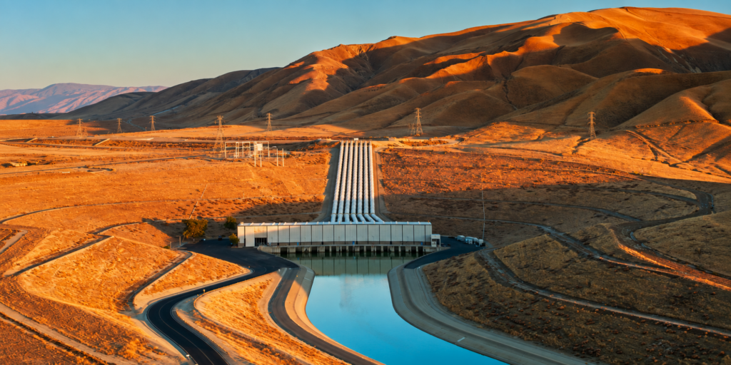 California Aqueduct and water-conveyance infrastructure
