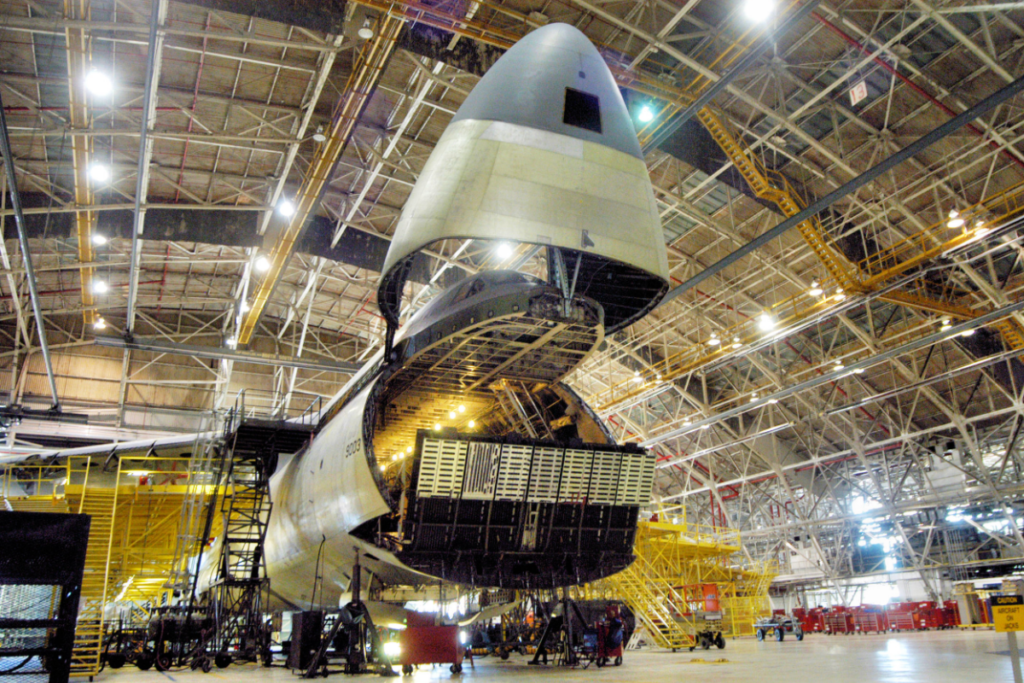 Aircraft maintenance or aerospace equipment at [confirmed Georgia facility]