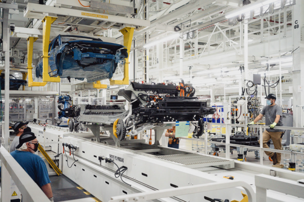 Automotive or EV manufacturing equipment in [confirmed Georgia location]