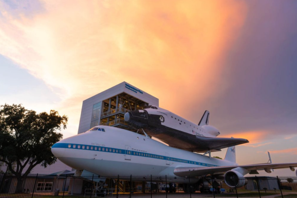 [Aircraft, aerospace equipment, or industrial machinery] at [confirmed Houston facility]