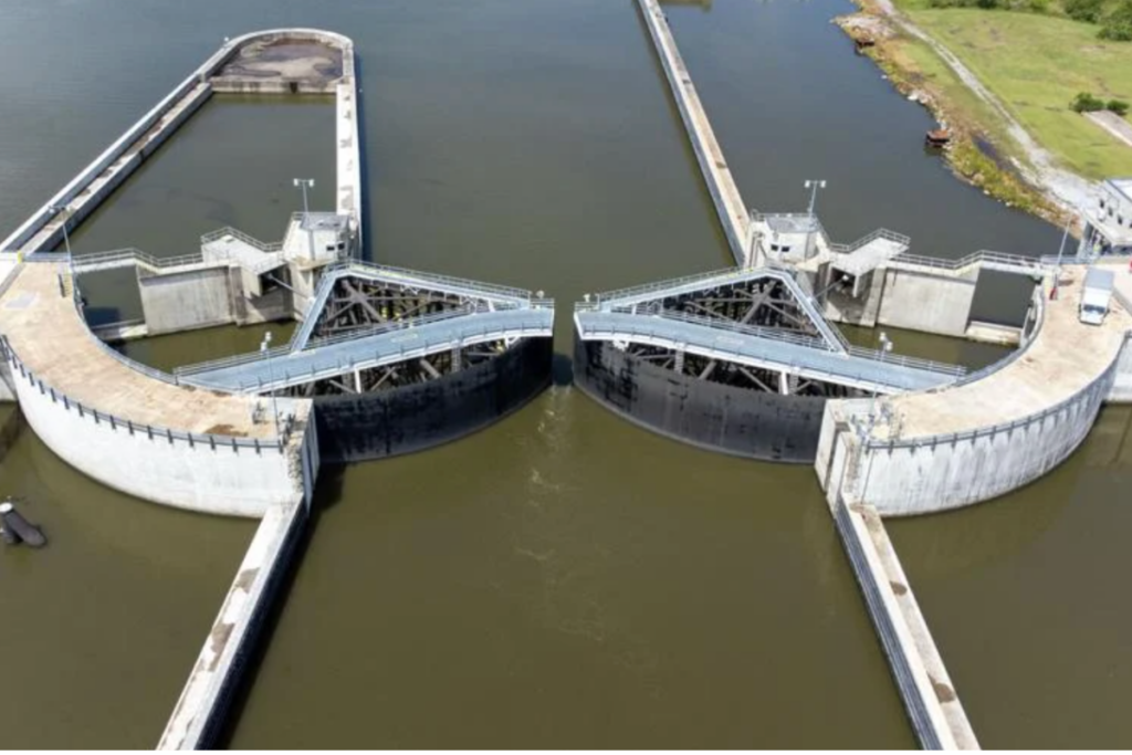 [Visible utility, manufacturing, or infrastructure asset] in [confirmed Louisiana location]
