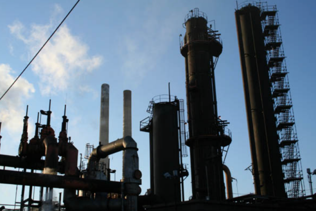 [Visible industrial or river asset] in Metro East or southern Illinois