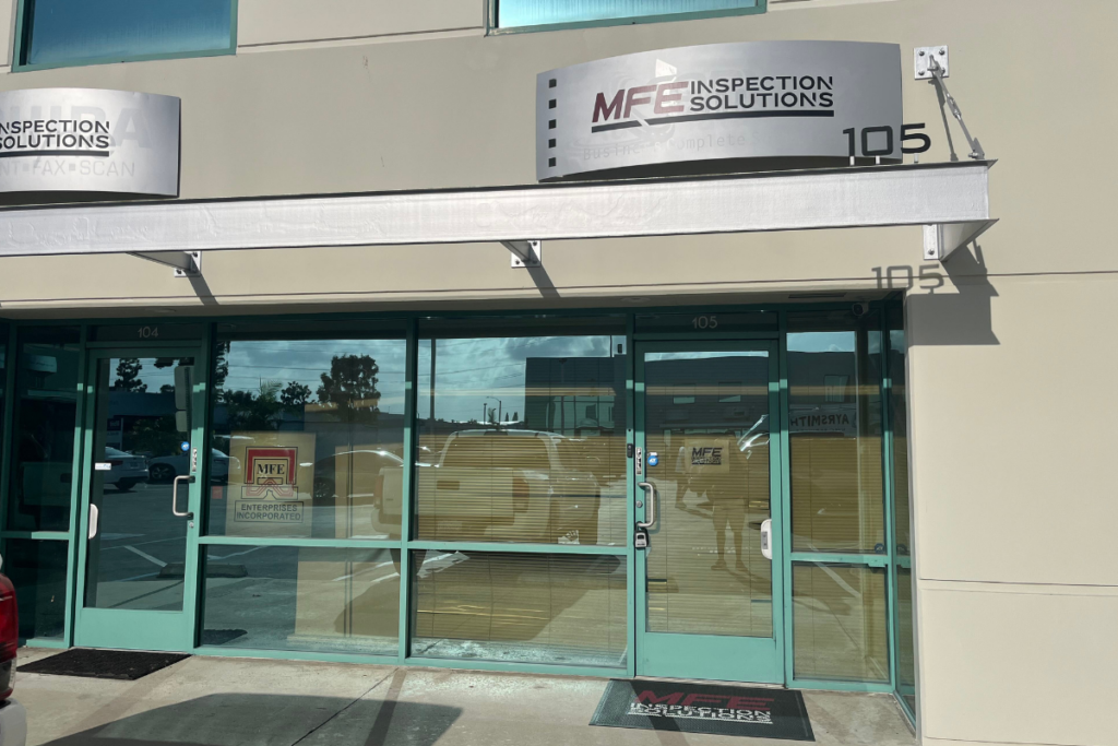MFE Inspection Solutions location in Huntington Beach, California