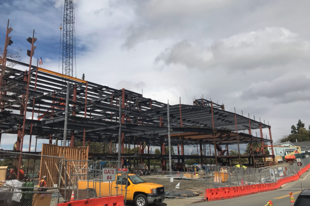 [Visible industrial asset] in [confirmed Northern California location]