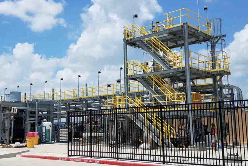 Industrial infrastructure in the Pasadena and Deer Park area