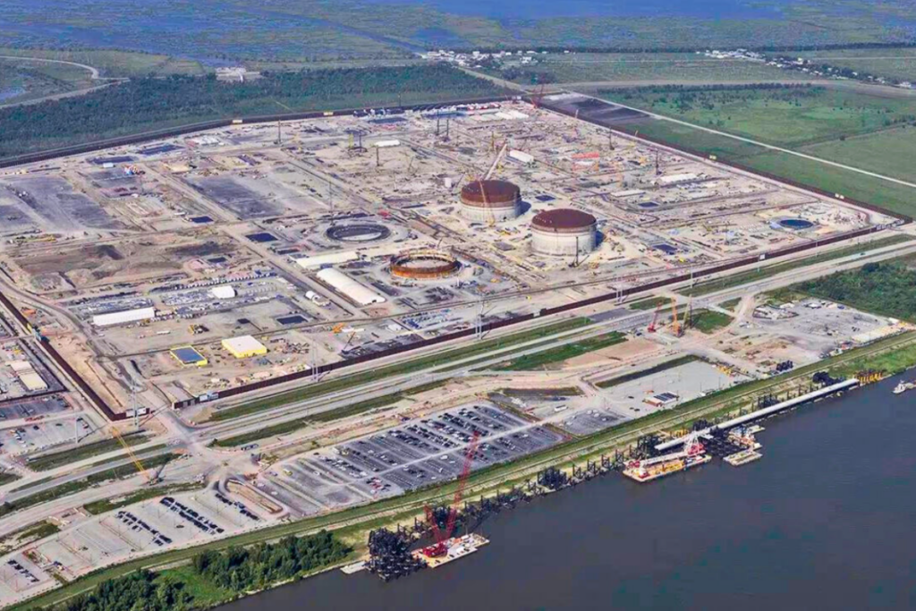 [Visible industrial asset] in Plaquemine or Iberville Parish, Louisiana