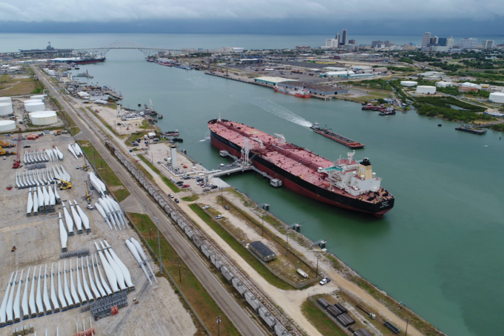 Marine terminal and port infrastructure in Corpus Christi