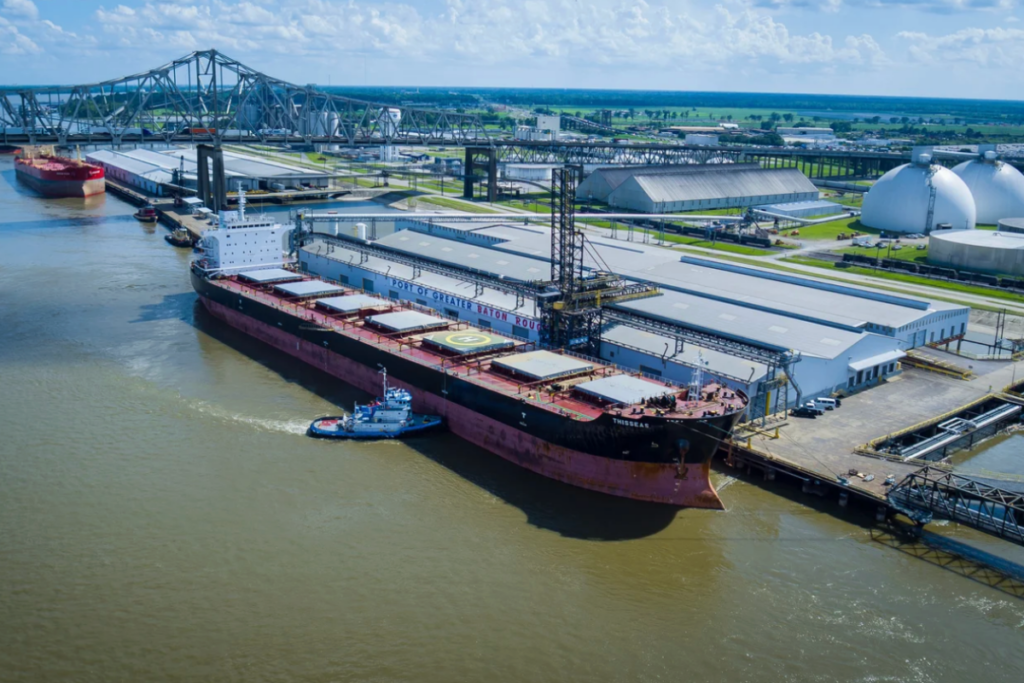 Working waterfront infrastructure at the Port of Greater Baton Rouge